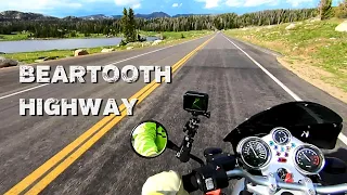 Beartooth Highway | Top of the World on BMW R1150R | Elevation 10,947 Feet