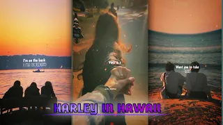 Katy Perry - Harleys In Hawaii (Lyrics) Whatsapp Status 🏍️✨♥️