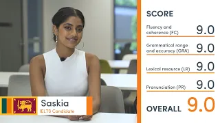 Band 9.0 IELTS Practice Speaking Exam (mock test) - with feedback - Saskia (2) from Sri Lanka 🇱🇰