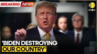 Trump found guilty in Hush Money case, says Biden is destroying our country | WION Fineprint