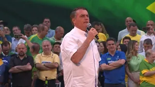 Bolsonaro lança candidatura à reeleição com ataques a Lula e STF | AFP