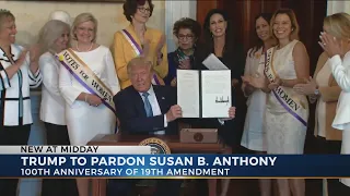 Trump to pardon women’s suffrage leader Susan B. Anthony