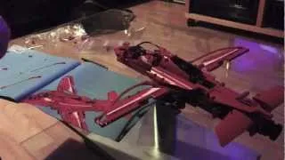 Lego Technic Jet 9396 Timelapse and Demonstration