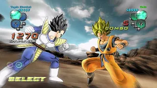 Dragon Ball Z Ultimate Tenkaichi - Vegeta (Scouter) vs Goku SSJ