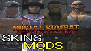 MK11 Skins Mods Part 1(Mod Mortal Kombat Shaolin Monks PS2) PCsx2/ Atherx2