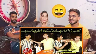 Reaction on Ice Cream Seller Goga Pasroori and Saleem Albela Customer with his family.