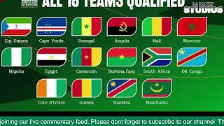 ALL THE TEAMS THAT QUALIFIED TO THE ROUND OF 16 IN THE 2023 AFRICA CUP OF NATIONS (AFCON 2023)