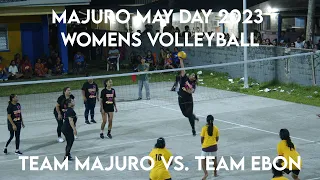 Majuro May Day 2023 Womens Volleyball - Team Majuro vs Team Ebon