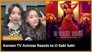 O Saki Saki Reaction by Korean Actress | Nora Fatehi | Batla House | Kim Sahee