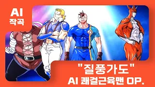 레전드곡 쾌걸근육맨2세 오프닝 질풍가도를 인공지능(ai)이 부르게 해봤더니?