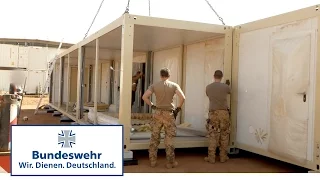 Baustelle in der Wüste: Ausbau des Camp Castor in Mali - Bundeswehr