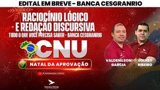 CNU - Raciocínio Lógico e Redação Discursiva - Concurso