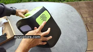 AOVO 1200W necespow solar generator on sale! ships from Germany warehouse, 4~8 days delivery