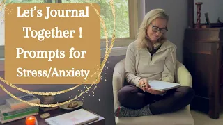 Stress-Relief Journal Prompts - Journal with me