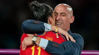 FIFA suspends Spain soccer chief after World Cup final kiss