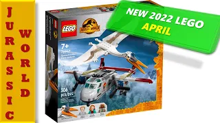 NEW LEGO JURASSIC WORLD 2022 Quetzalcoatlus Plane Ambush 76947