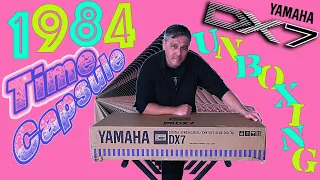 Unboxing a 1984 Yamaha DX7 in 2020