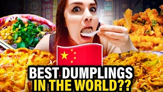 Finding the Best Dumplings in CHINA! (Street Food Tour & Ancient Cities!)
