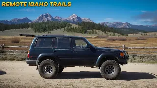 Exploring Remote Idaho Off-Road Trails in My Land Cruiser 80