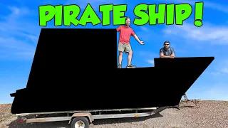 We're Building a Real Pirate Ship