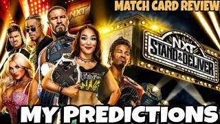 WWE NXT STAND AND DELIVER 2023: MY PREDICTIONS & FULL MATCHCARD REVIEW @WrestlingWithConversation