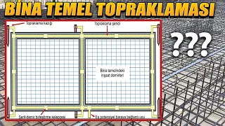 BİNA TEMEL TOPRAKLAMASI NASILYAPILIR? Temel Topraklaması