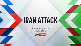 Sky News special programme on the Iranian attack on Israel