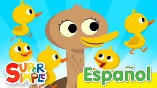 Cinco Patitos | Canciones Infantiles | Super Simple Español