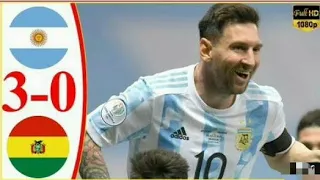 Argentina vs Bolivia 3-0 Extended Highlights & All Goals 2021 HD