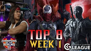 Champions of the Realms 2: Week 1 TOP 8 - Tournament Matches - MK11 Ultimate