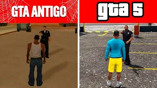 TUDO QUE ACONTECE NO GTA 5 ACONTECE NO GTA ANTIGO!!!