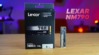 Lexar NM790 M 2 SSD Review - A Single Sided 4tb SSD perfect for your Laptop!