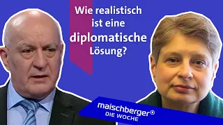 Politologin Nina Chruschtschowa und Militärexperte Wolfgang Richter | maischberger. die woche