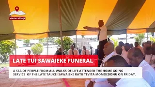 Funeral Of The Late Taukei Sawaieke Ratu Tevita Momoedonu