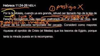 Hebreos 11:24-26 - La tentación en general - Estudio6B_ParteD1