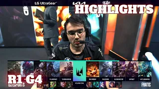 FNC vs G2 - Game 4 Highlights | Round 1 LEC 2022 Spring Playoffs | Fnatic vs G2 Esports G4