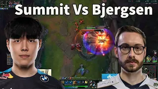 C9 Summit DELETES BJERGSEN Under Tower And Gets Away With It!!