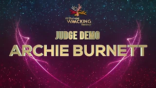 ARCHIE BURNETT JUDGE DEMO | Waacking | All Europe Waacking Festival 2020