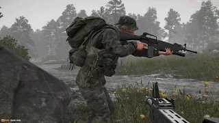 Arma Reforger - We Had A Good Run!  Once Again Online With Wolfie!