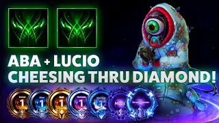 Abathur Ultimate Evo - ABA+LUCIO CHEESING THRU DIAMOND! - B2GM Season 7(Diamond 1)