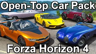 Open Top Car Pack - Forza Horizon 4 (FH4)