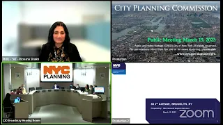 March 15th, 2023: City Planning Commission Public Meeting