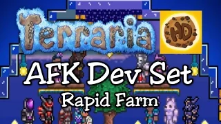 Terraria 1.3 Easy AFK Rapid Dev Set Farm (1.3 new developer vanity sets)