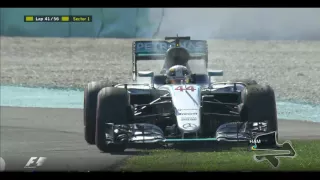 Malaysia 2016 | Lewis Hamilton Engine failure