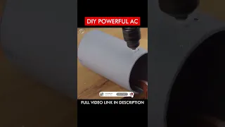 DIY Powerful AC - Air Conditioner #shorts #ac #airconditioner #diy #homemade #cooler #viral