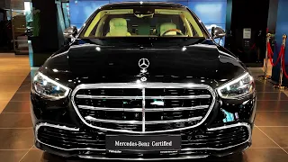 2022 Mercedes S-Class - Exterior & interior Details (Large Luxury Sedan)