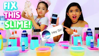 Fix this SLIME SIRI CHOOSES our slimes and ingredients!!!
