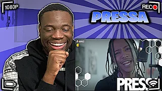 Pressa - Buzz City Freestyle (REACTION)