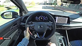 The New VW GOLF 8 R Test Drive