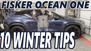 Fisker Ocean One - 10 Winter Driving Tips